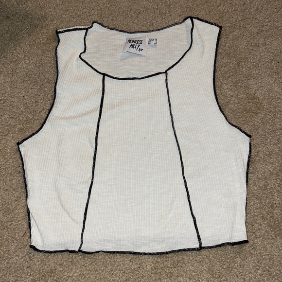Princess Polly white tank - Picture 1 of 1